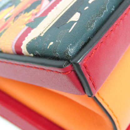 Loewe Postal Leather, Multicolour, Leather, Handbag