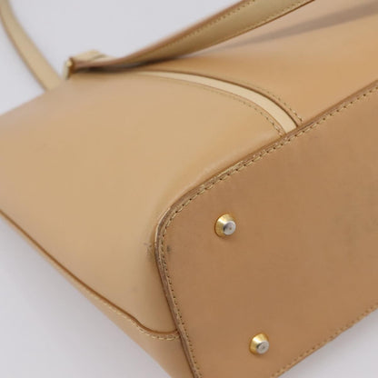 Burberry Handbag Leather, Beige, Leather, Handbag