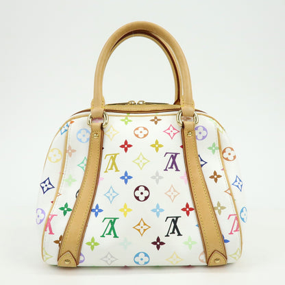 Louis Vuitton Priscilla Monogram Multicolor, White, Canvas, Handbag