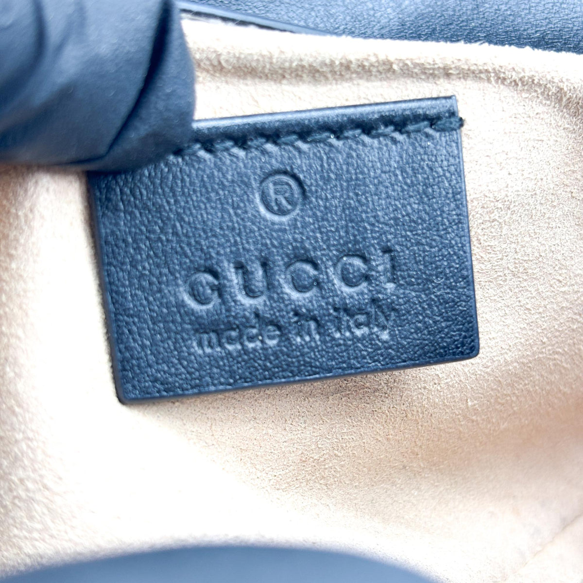 Gucci GG Marmont Flap Matelasse Leather, Black, Leather, Handbag