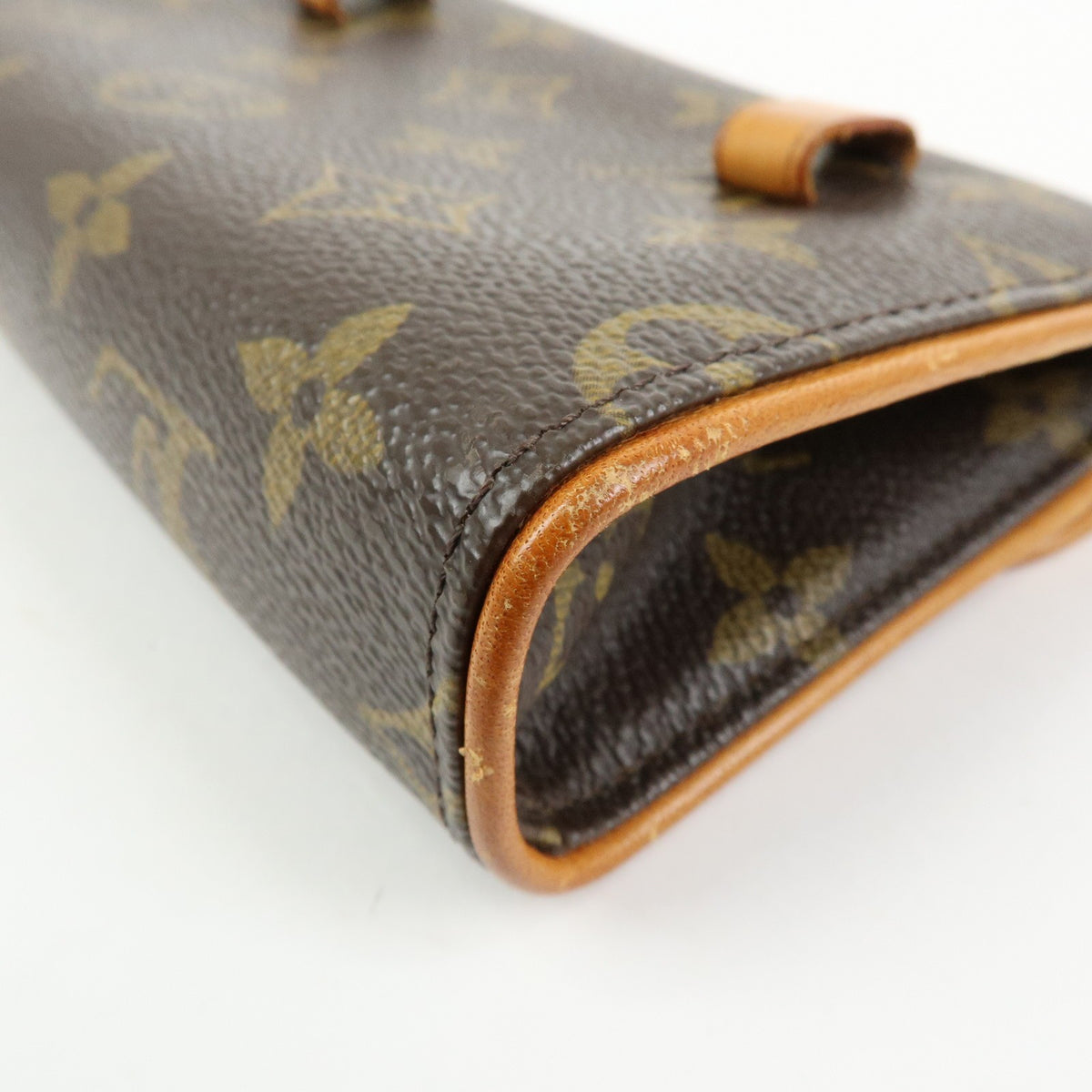 Louis Vuitton Florentine Waist Monogram Canvas, Brown, Canvas, Handbag
