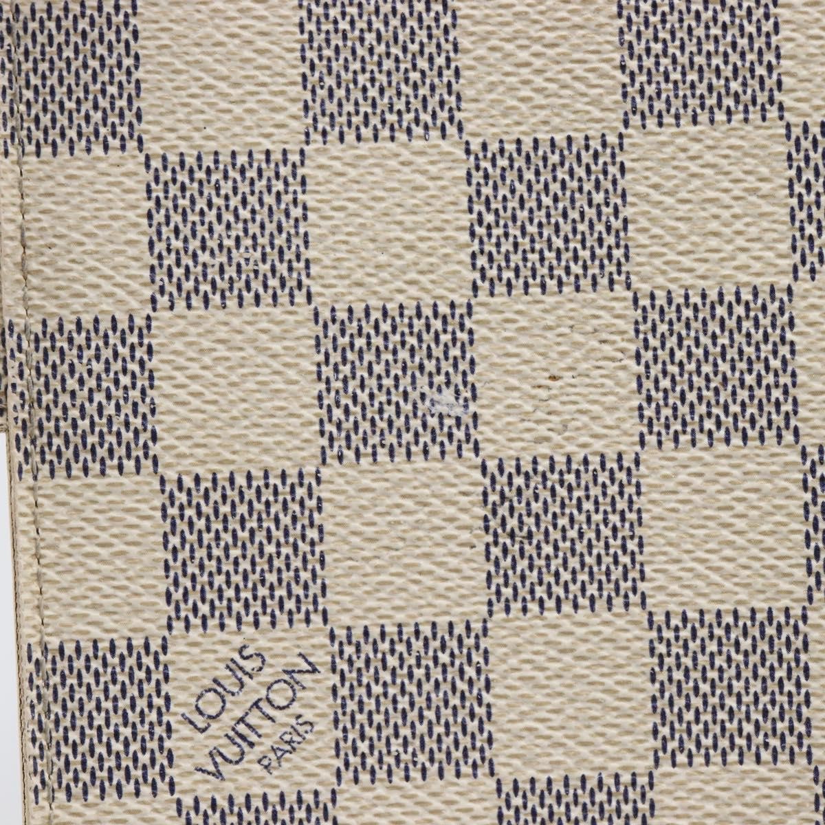 Louis Vuitton Ring Agenda Cover Damier, Beige, Canvas, Briefcase