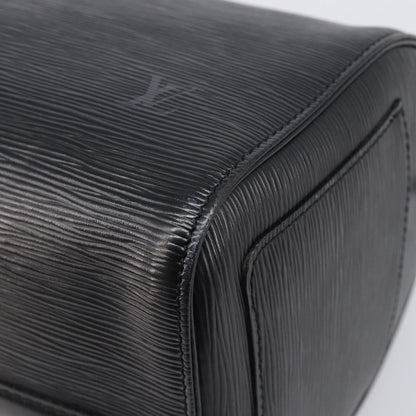 Louis Vuitton Speedy Epi Leather, Black, Leather, Handbag