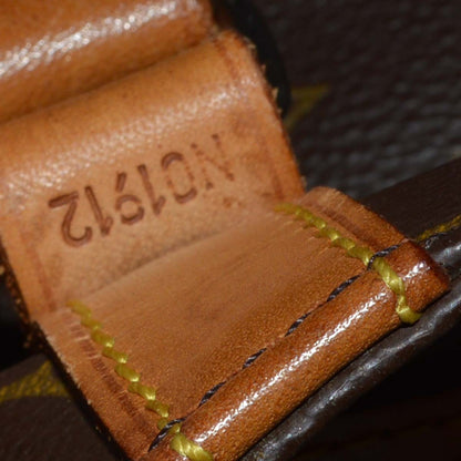 Louis Vuitton Shopping Sac Monogram Canvas, Brown, Canvas, Handbag