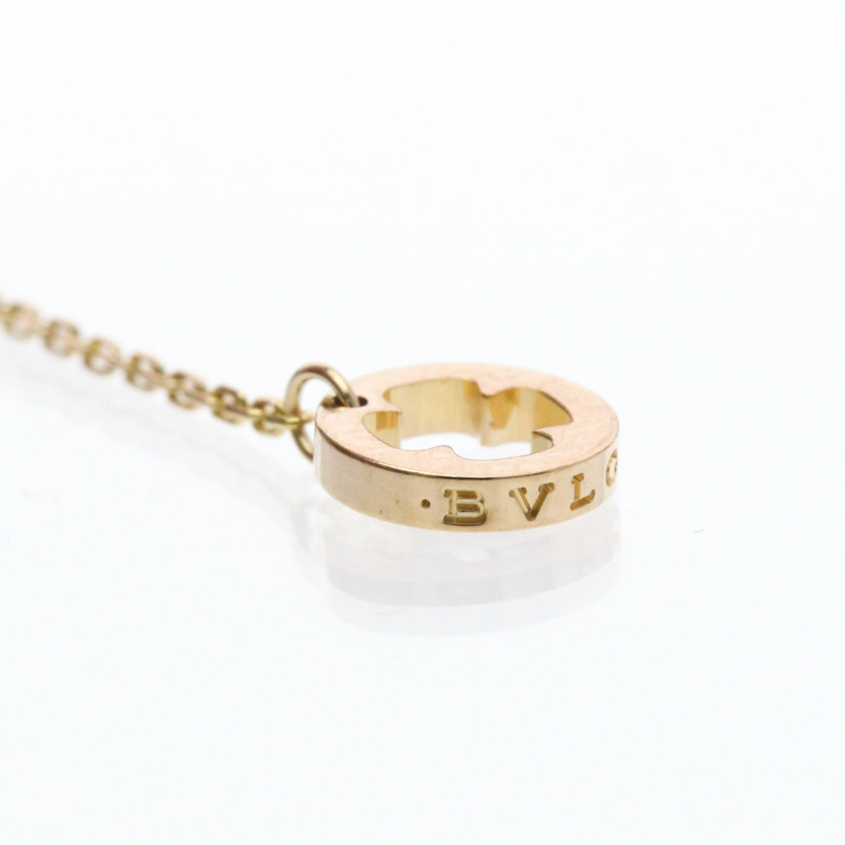 Bvlgari Fiorever Pendant 18K Rose Gold with Ruby and Diamonds, Gold, Pink Gold, Necklace