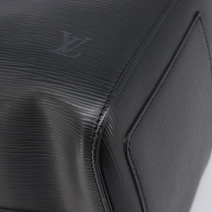 Louis Vuitton Keepall Epi Leather, Black, Leather, Travel Bag