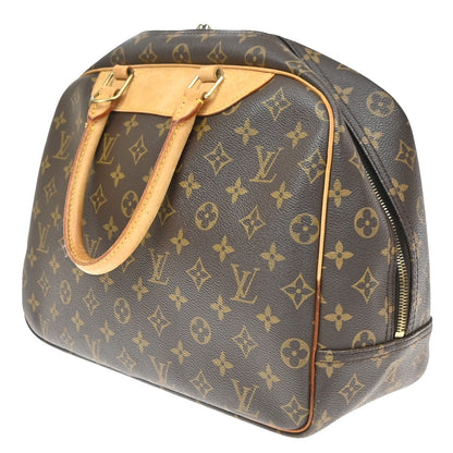Louis Vuitton Deauville Monogram Canvas, Brown, Canvas, Handbag
