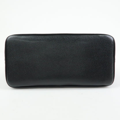 Chanel Medallion Caviar skin, Black, Leather, Tote Bag
