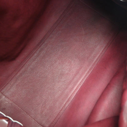 Loewe Amazona Suede, Burgundy, Suede, Handbag