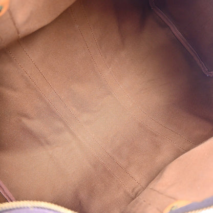 Louis Vuitton Keepall Bandoulière Monogram, Brown, Canvas, Travel Bag