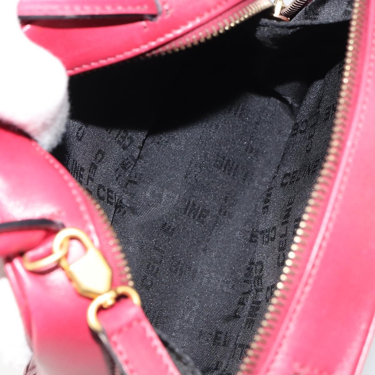 Celine Handbag Leather, Red, Leather, Handbag