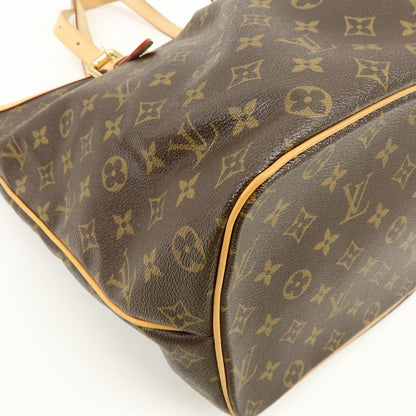 Louis Vuitton Palermo Monogram Canvas, Brown, Canvas, Handbag