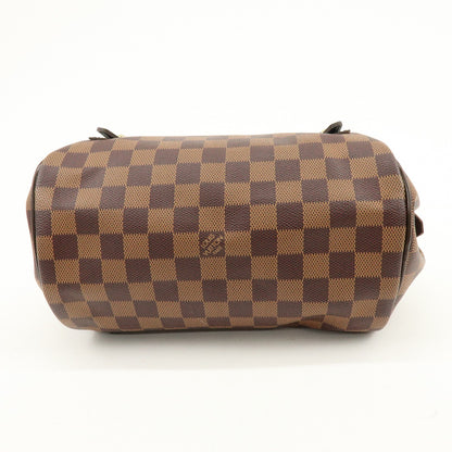 Louis Vuitton Rivington Satchel Damier, Brown, Canvas, Handbag