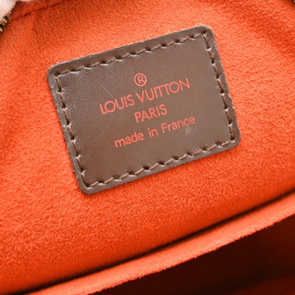 Louis Vuitton Ipanema Damier Ebene, Brown, Canvas, Shoulder Bag