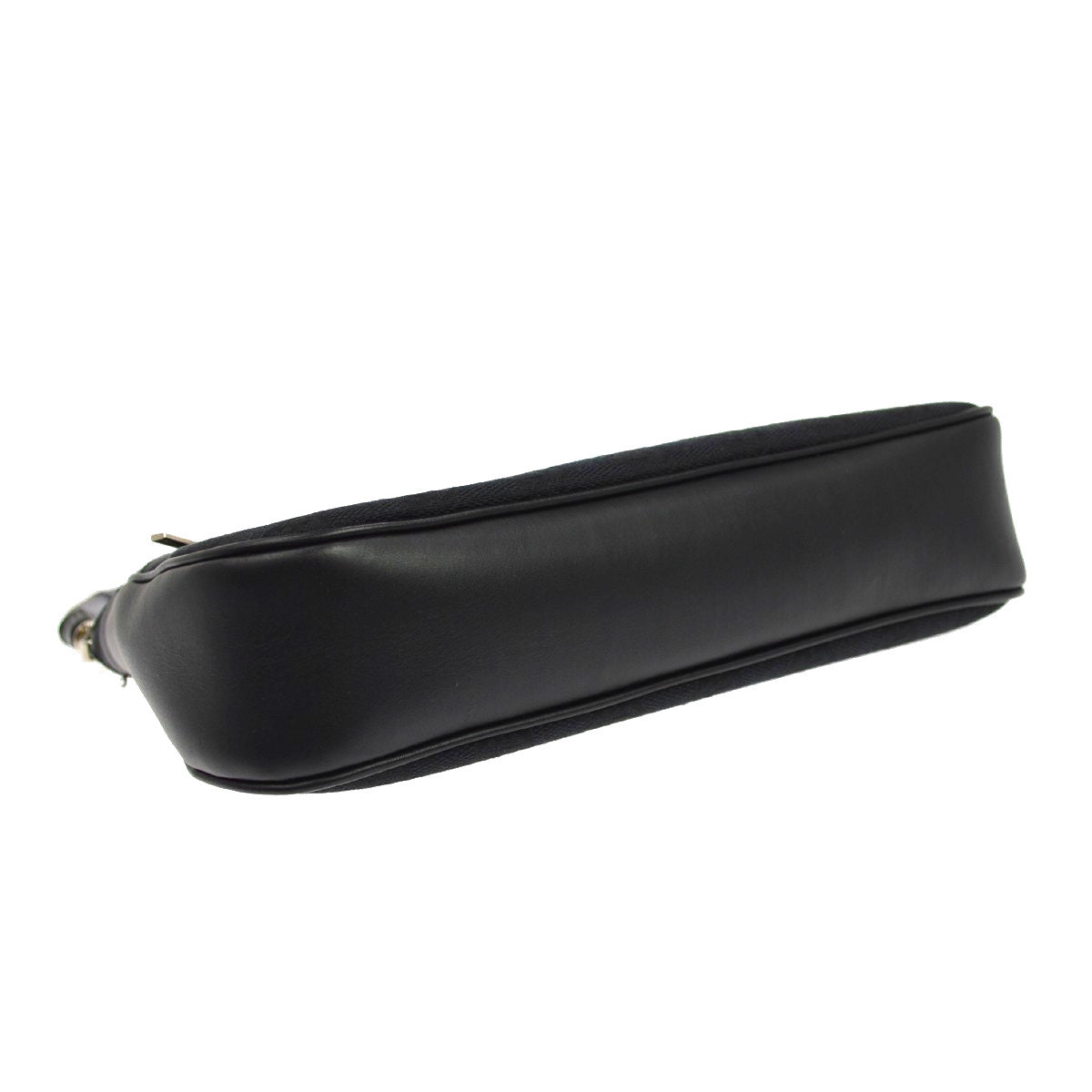Gucci Bamboo Bullet GG Canvas, Black, Canvas, Handbag