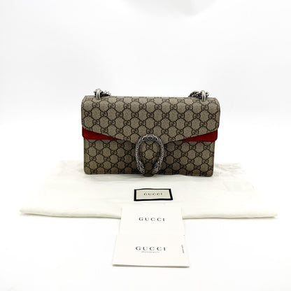 Gucci Dionysus GG Coated Canvas, Brown, Canvas, Handbag
