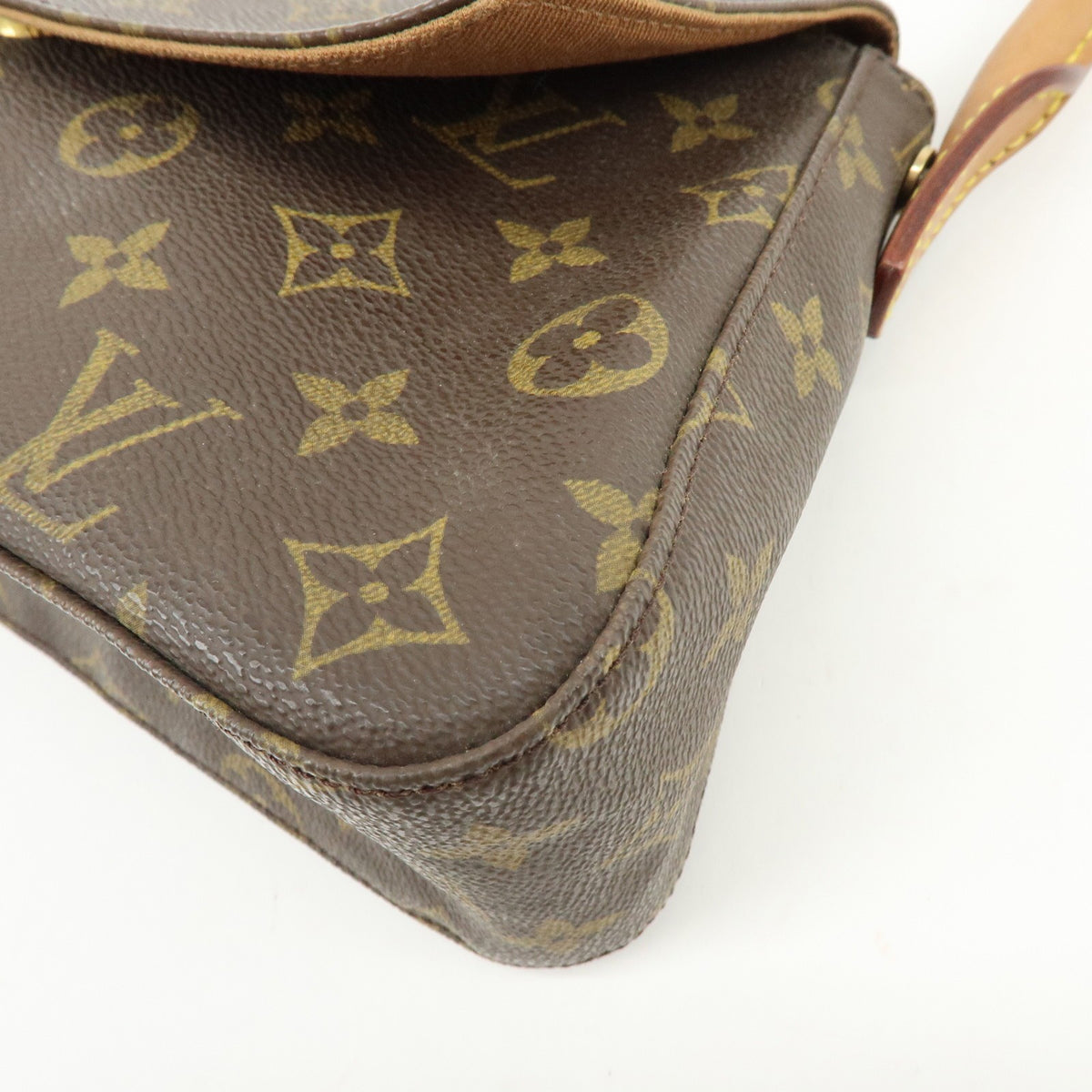 Louis Vuitton Looping Monogram Canvas, Brown, Canvas, Handbag