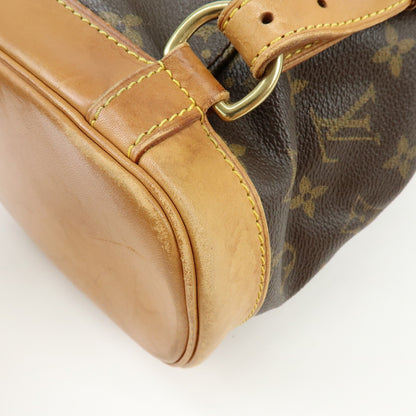 Louis Vuitton Vintage Montsouris Monogram Canvas, Brown, Canvas, Backpack