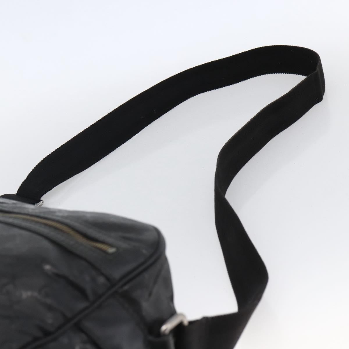 Gucci Zip Messenger GG Imprime, Black, Canvas, Handbag