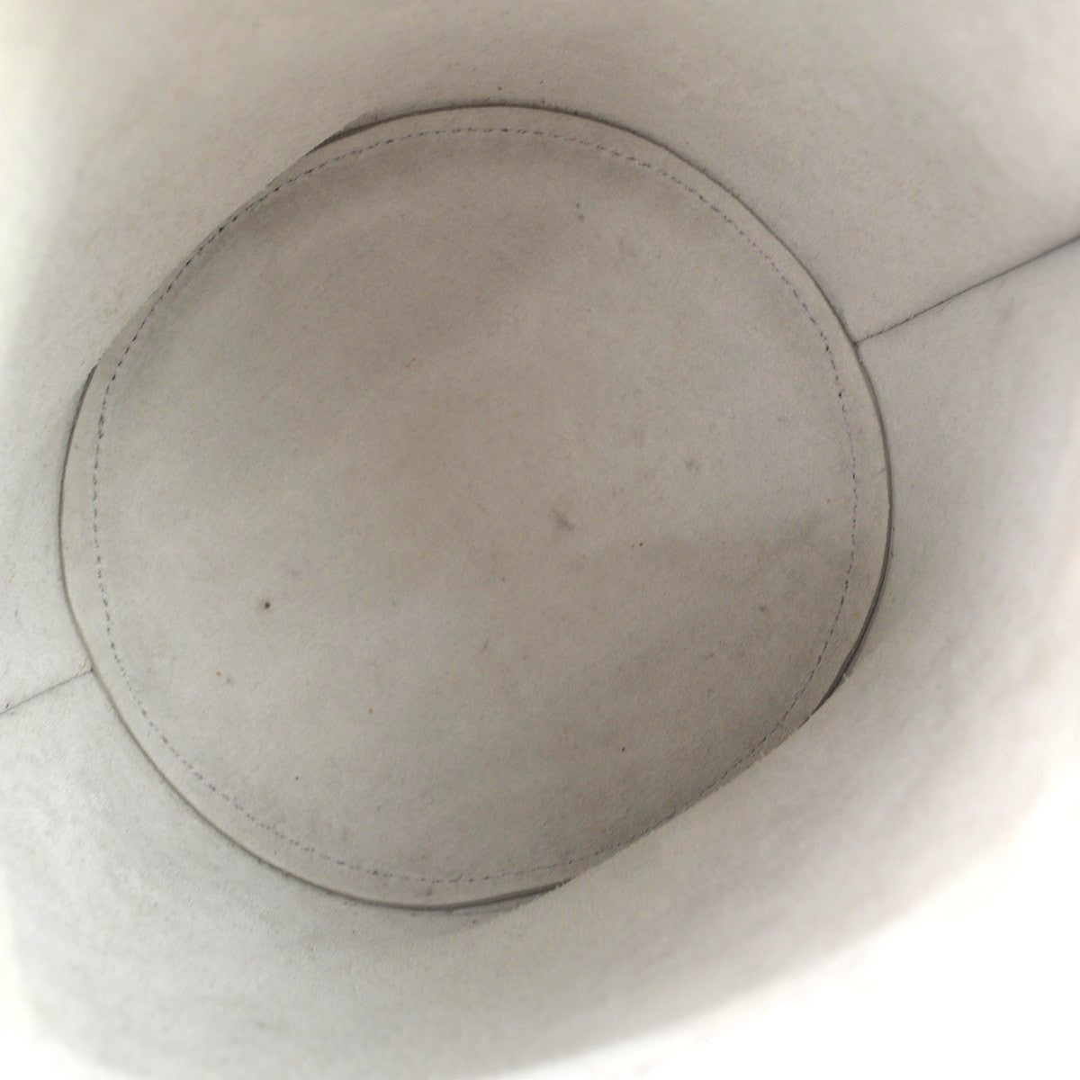 Celine Big Bag Bucket Leather, Gray, Leather, Handbag