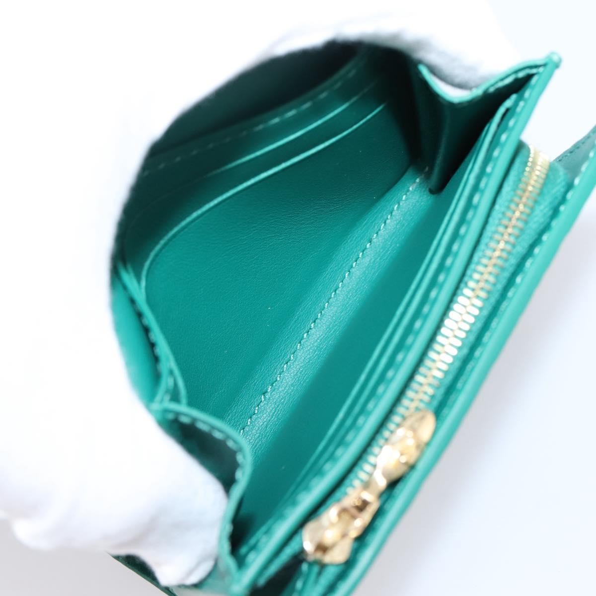 Louis Vuitton Capucines Leather, Green, Leather, Wallet