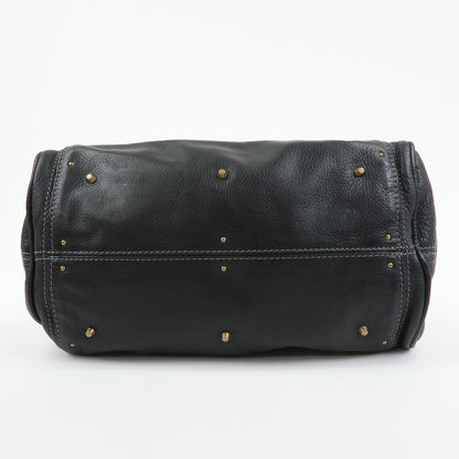 Chloe Paddington Body Leather, Black, Leather, Handbag