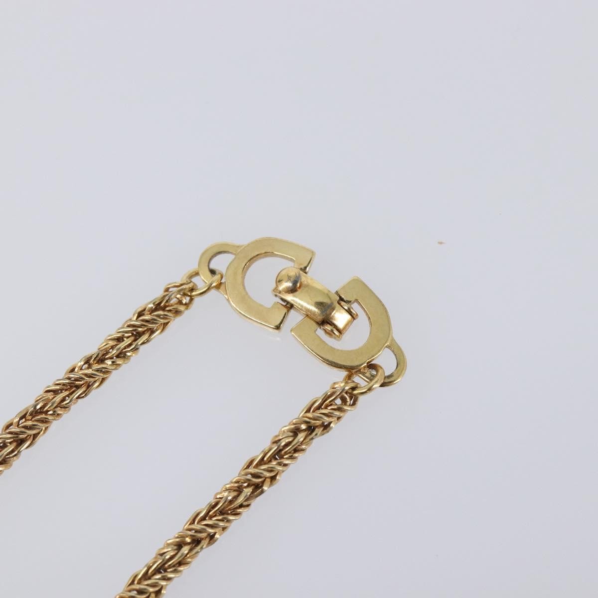 Christian Dior CD Logo Metal, Gold, Metal, Bracelet