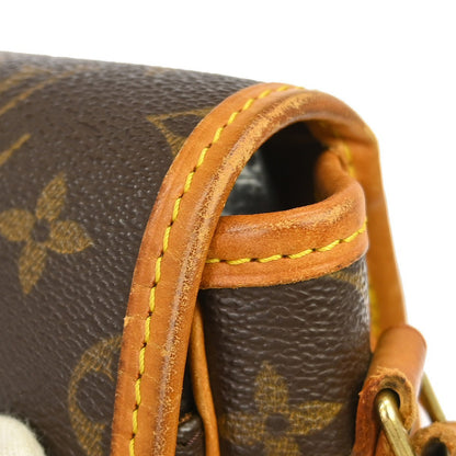 Louis Vuitton Sologne Monogram Canvas, Brown, Canvas, Handbag