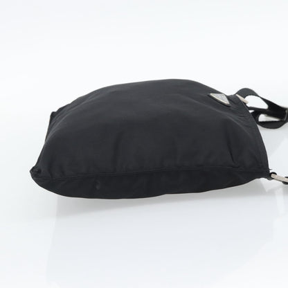 Prada Shoulder Tessuto, Black, Nylon, Shoulder Bag