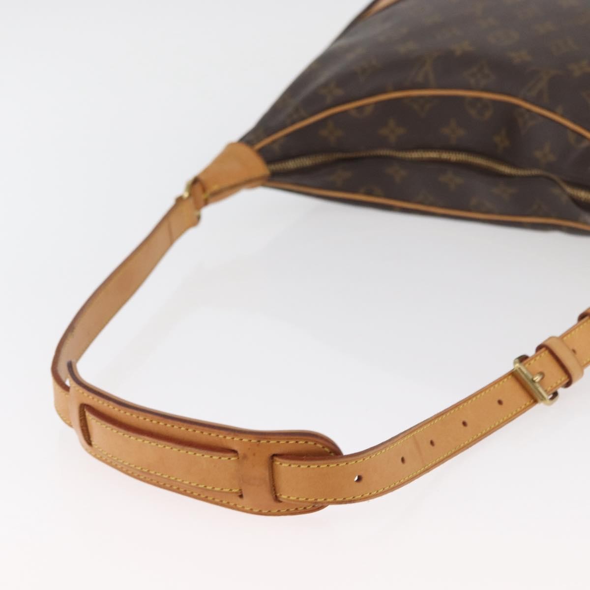 Louis Vuitton Boulogne Monogram Canvas, Brown, Canvas, Handbag