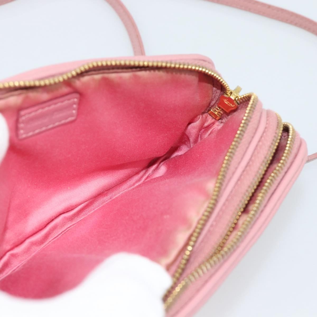 Miu Miu Vintage Leather, Pink, Leather, Handbag