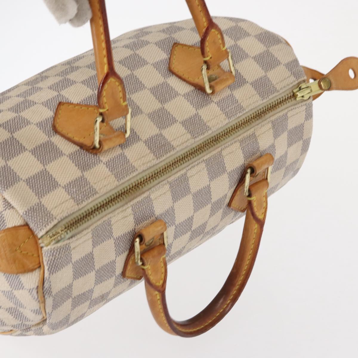 Louis Vuitton Speedy Mini HL Handbag Damier, BEIGE, CANVAS, Handbag