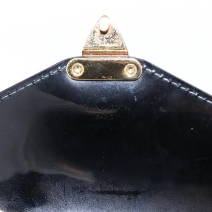 Louis Vuitton Monceau Vernis, Black, Patent Leather, Handbag