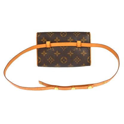 Louis Vuitton Florentine Waist Monogram Canvas, Brown, Canvas, Handbag