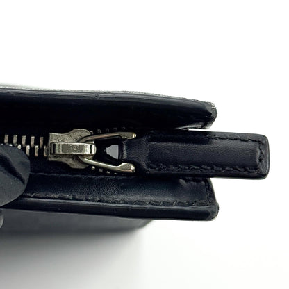 Gucci Web Zip Pouch GG Coated Canvas, Black, Canvas, Clutch