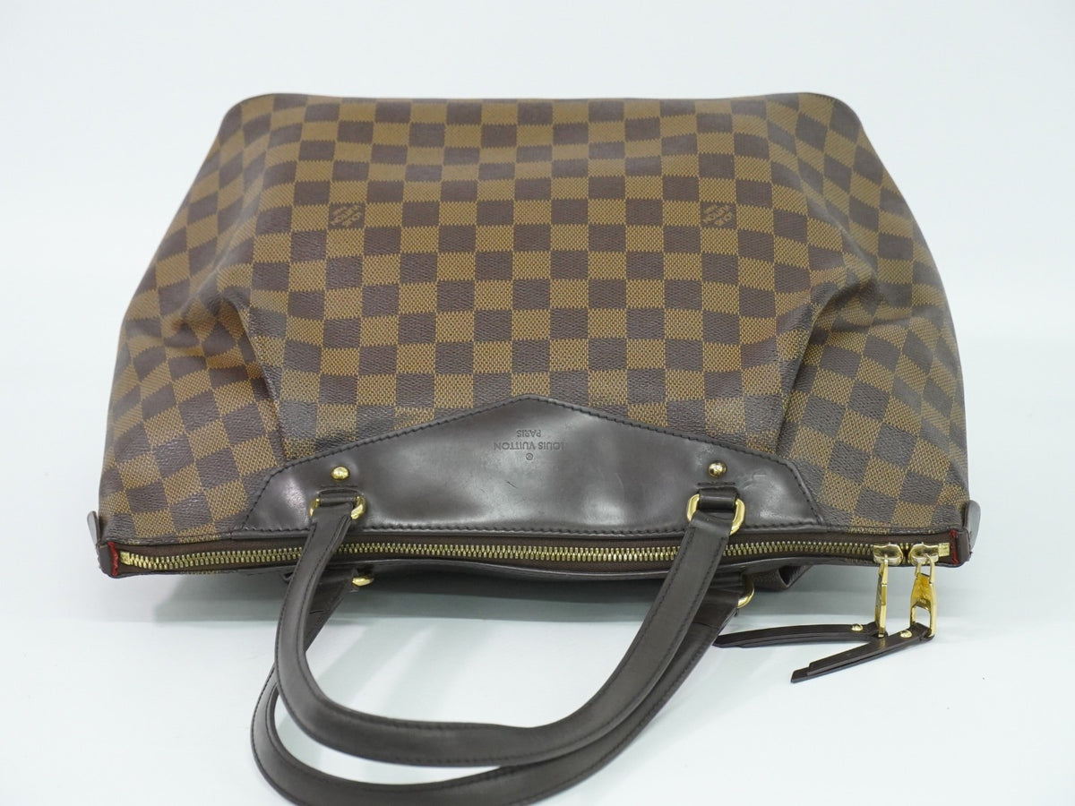 Louis Vuitton Westminster Damier, Brown, Canvas, Tote Bag