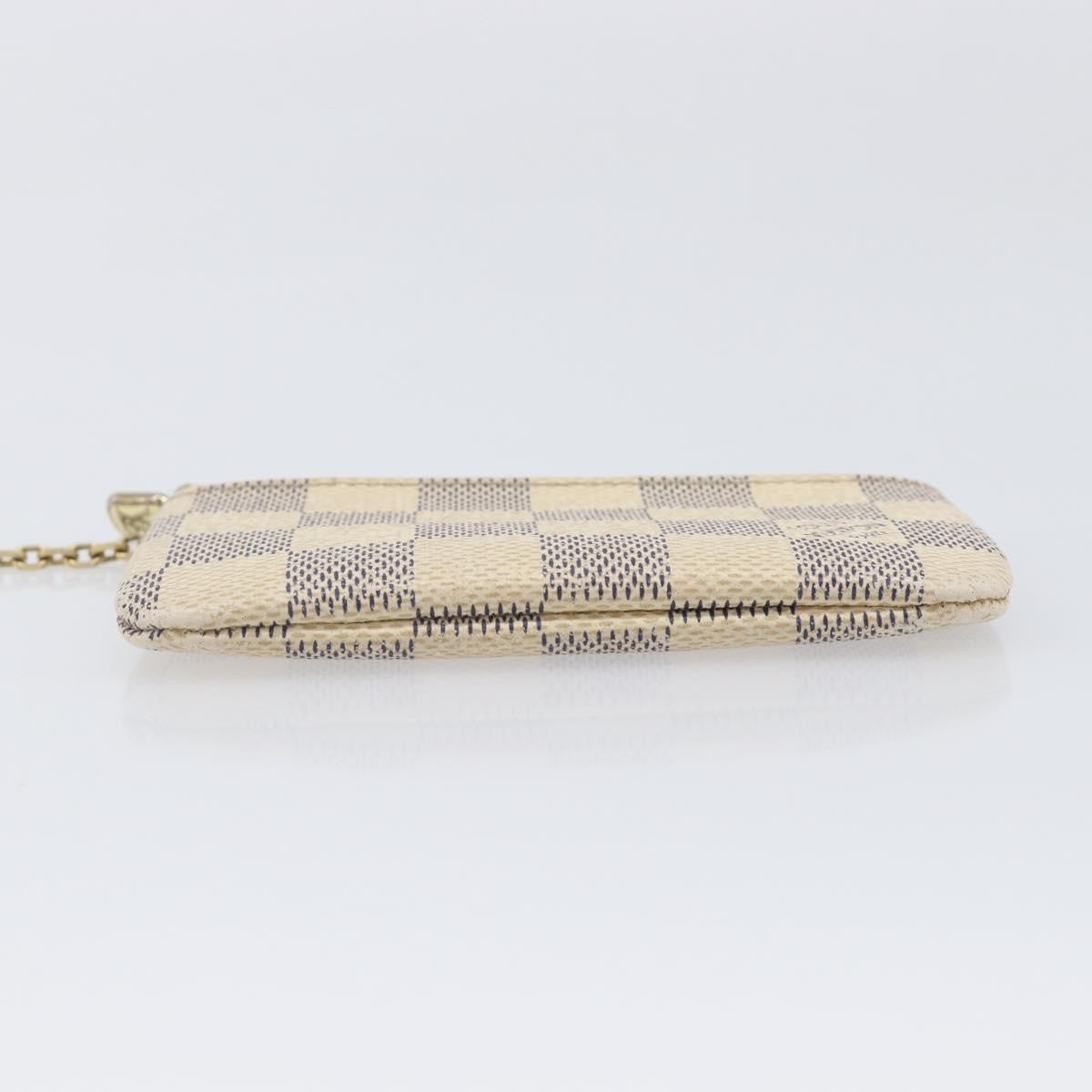 Louis Vuitton Pochette clés NM Damier Canvas, Beige, Canvas, Wallet