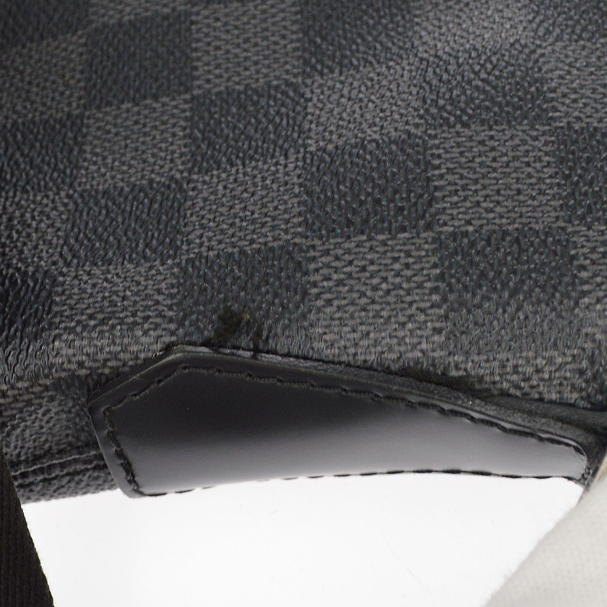 Louis Vuitton Mick Messenger Damier Graphite, Black, Canvas, Handbag