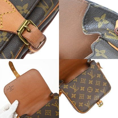 Louis Vuitton Cartouchiere Monogram Canvas, Brown, Canvas, Handbag