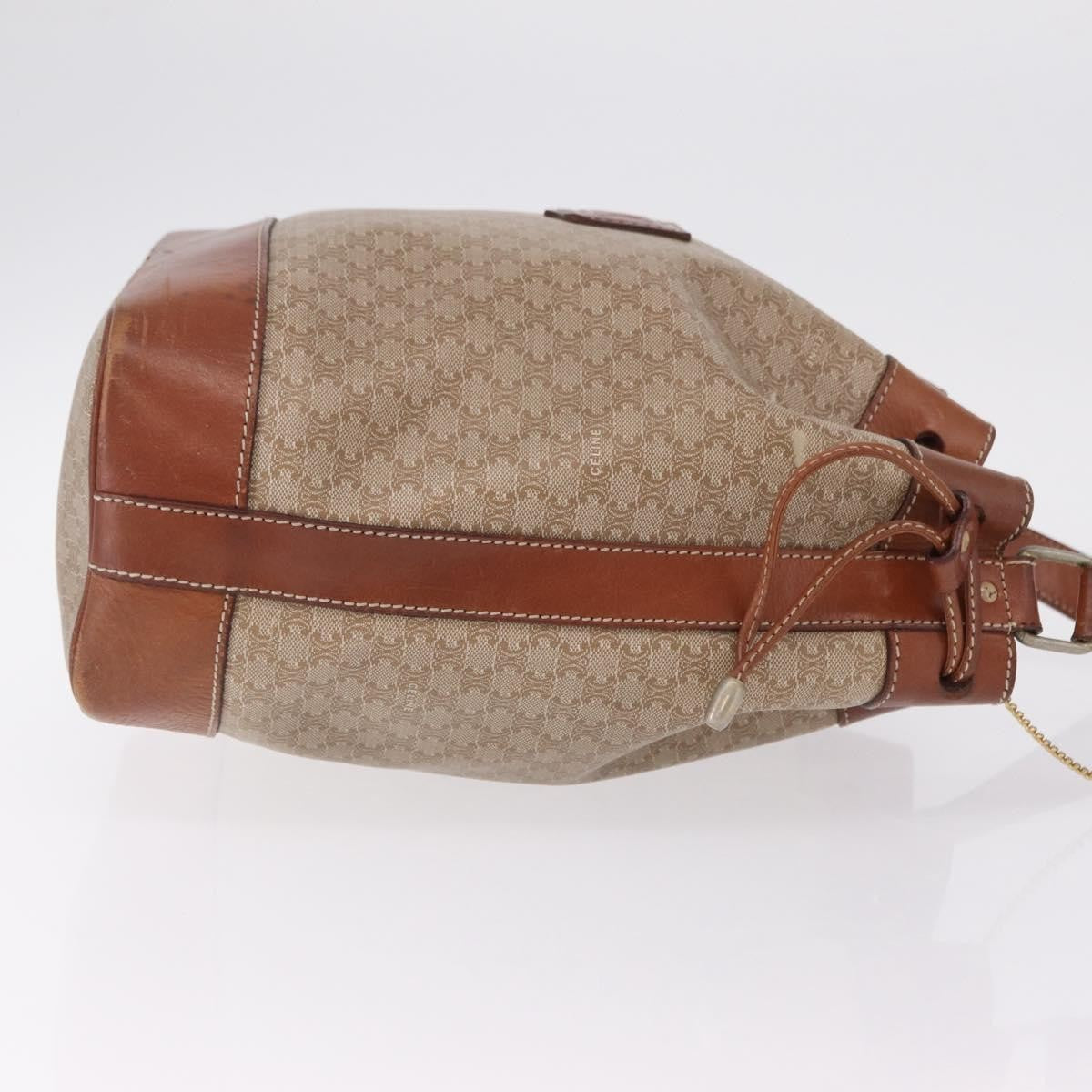 Celine Macadam Shoulder Canvas, Multicolour, Canvas, Crossbody Bag