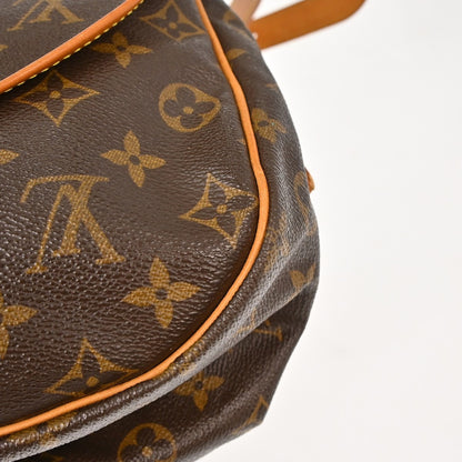 Louis Vuitton Saumur Monogram, Brown, Canvas, Shoulder Bag