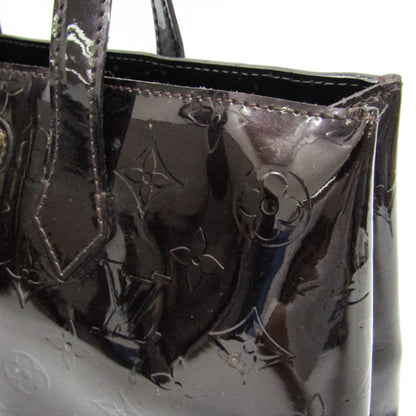 Louis Vuitton Wilshire Monogram Vernis, Burgundy, Patent Leather, Handbag