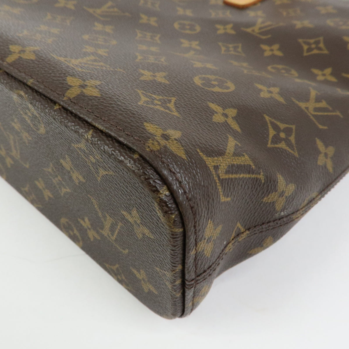 Louis Vuitton Luco Monogram Canvas, Brown, Canvas, Handbag