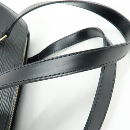 Louis Vuitton Soufflot Epi Leather, Black, Leather, Tote Bag