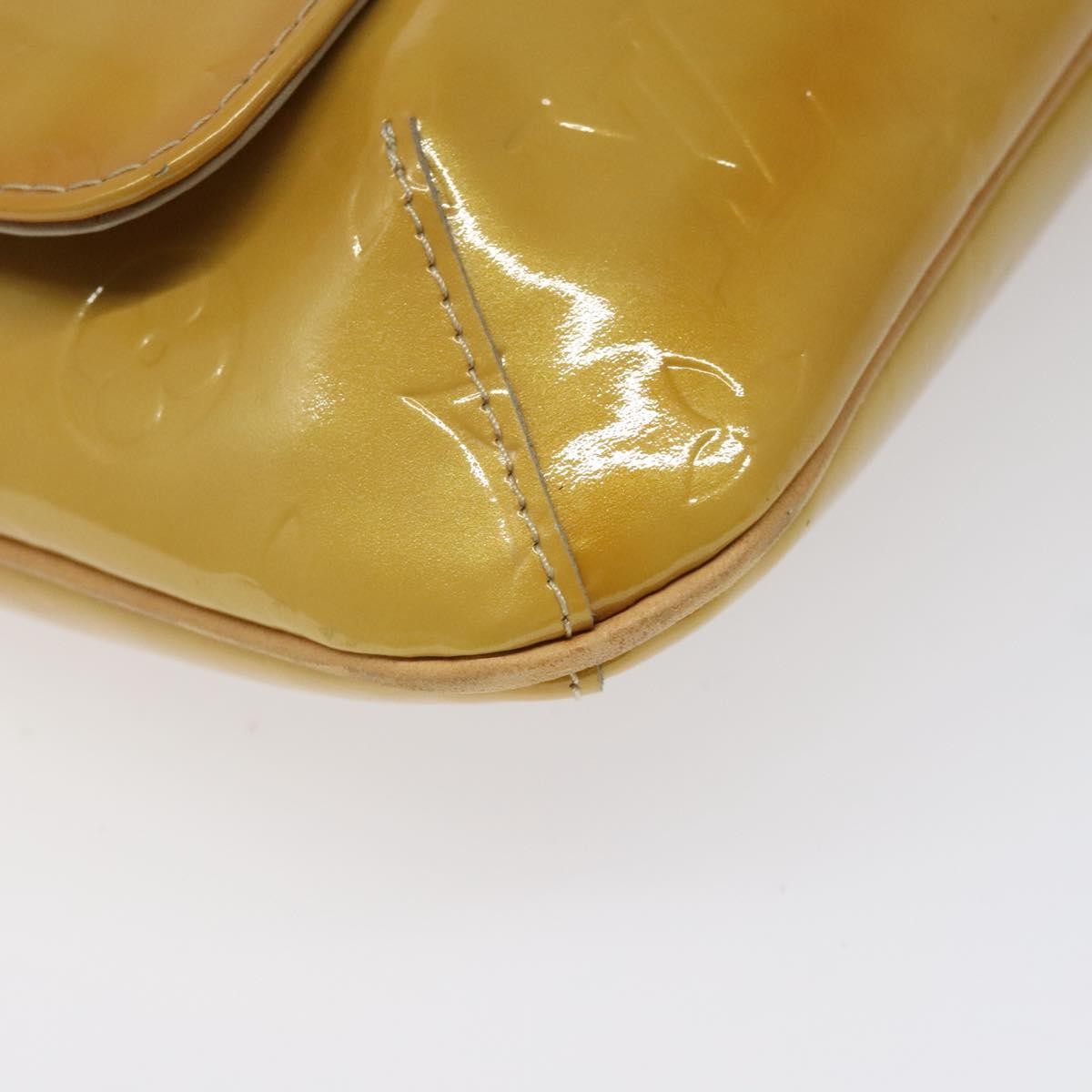 Louis Vuitton Thompson Street Monogram Vernis, Yellow, Patent Leather, Shoulder Bag