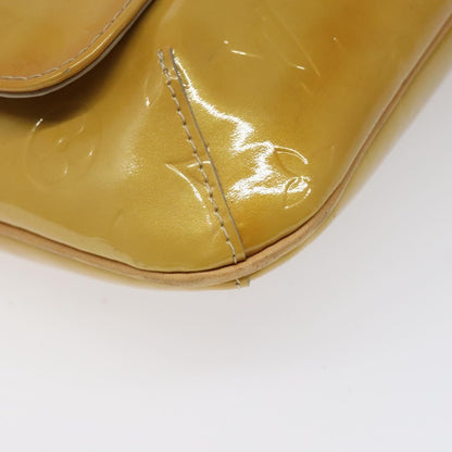Louis Vuitton Thompson Street Monogram Vernis, Yellow, Patent Leather, Shoulder Bag