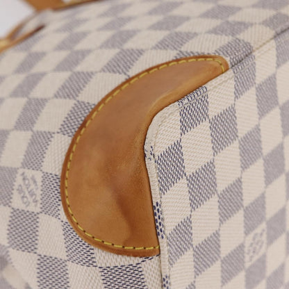 Louis Vuitton Hampstead Damier, Beige, Canvas, Handbag