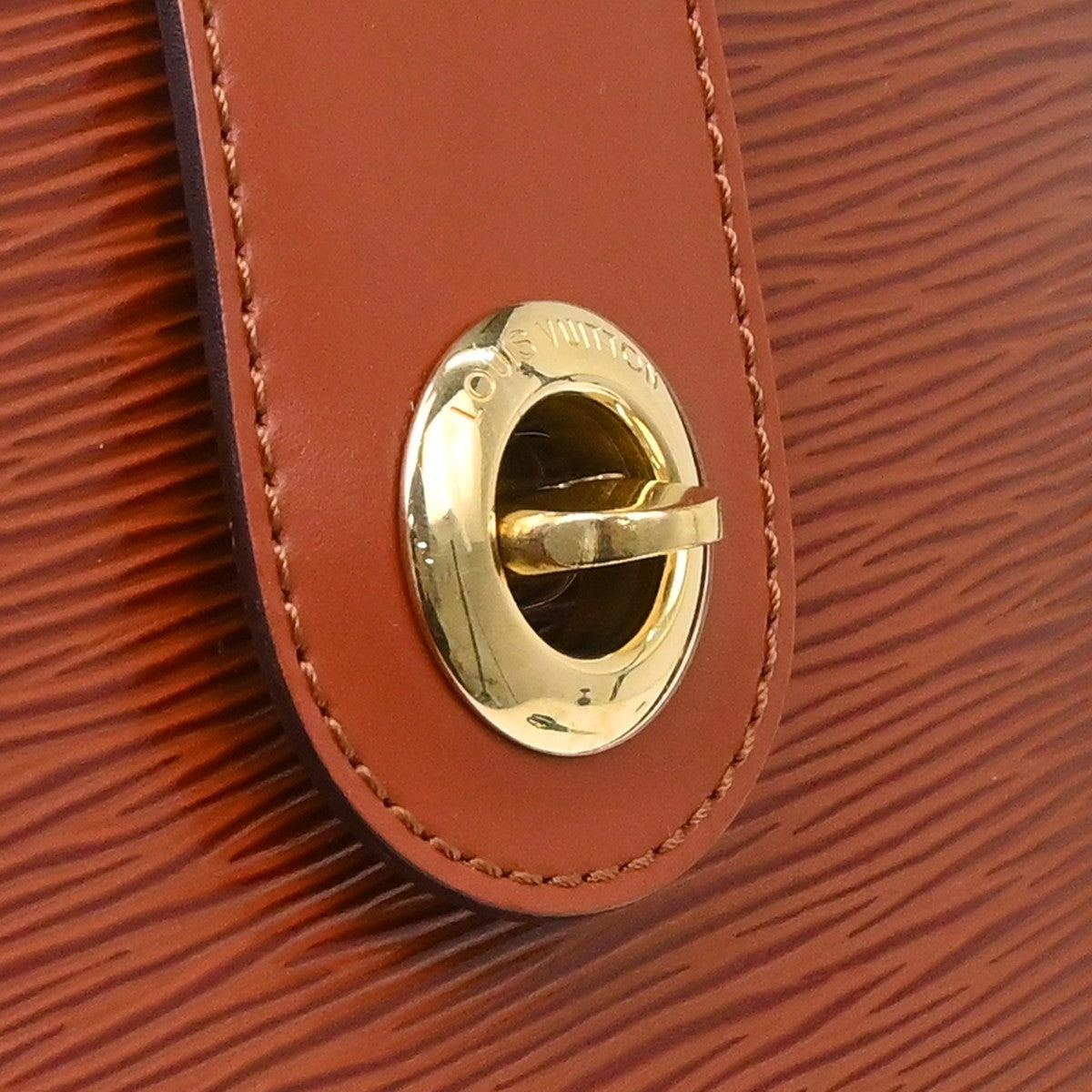 Louis Vuitton Cluny Epi Leather, Brown, Leather, Shoulder Bag