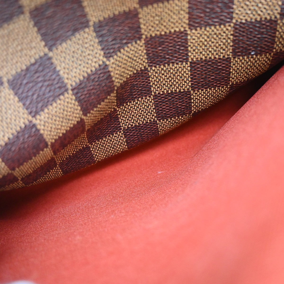 Louis Vuitton Naviglio Damier Ebene, Brown, Canvas, Shoulder Bag