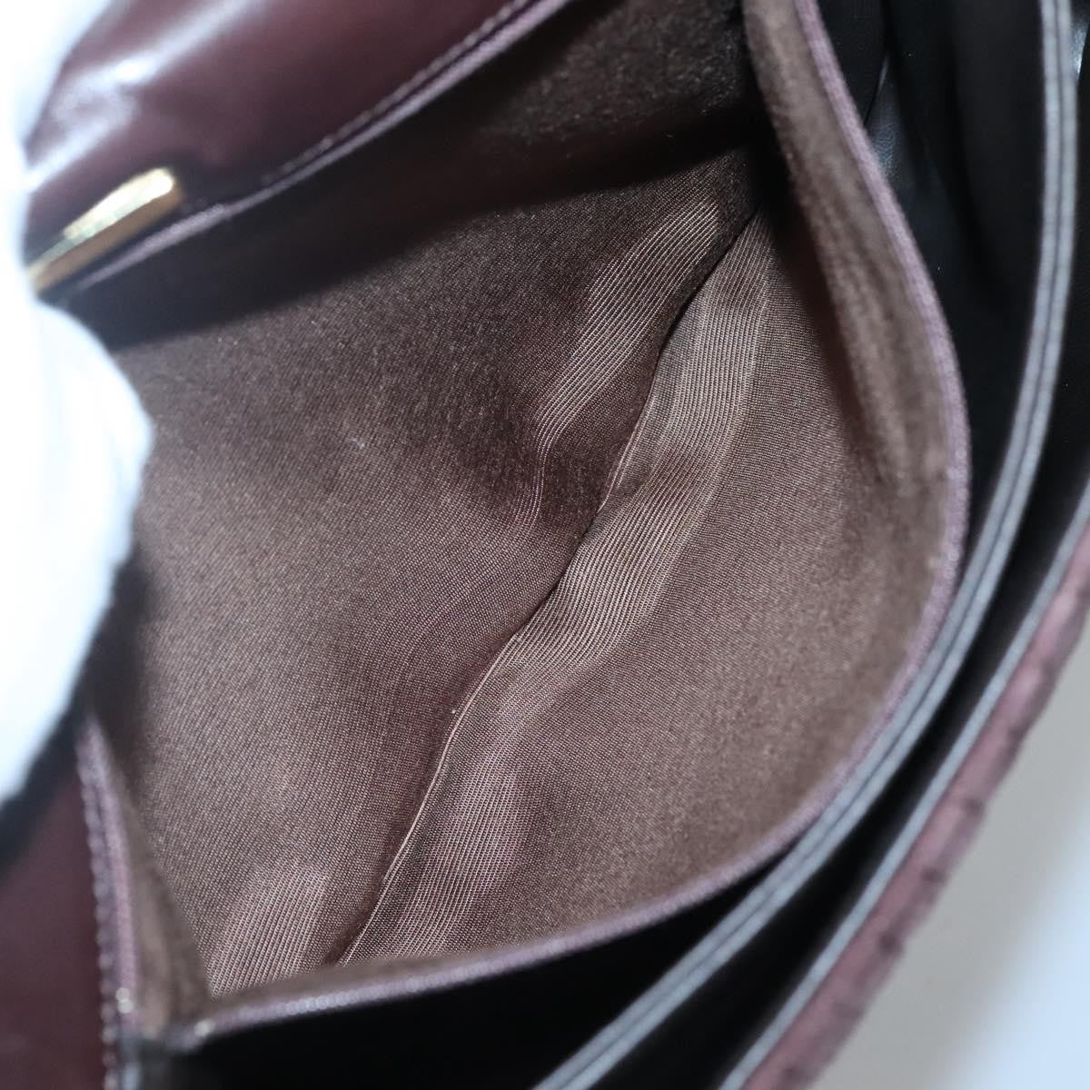 Bally Handbag Quilted Suede, Brown, Suede, Handbag